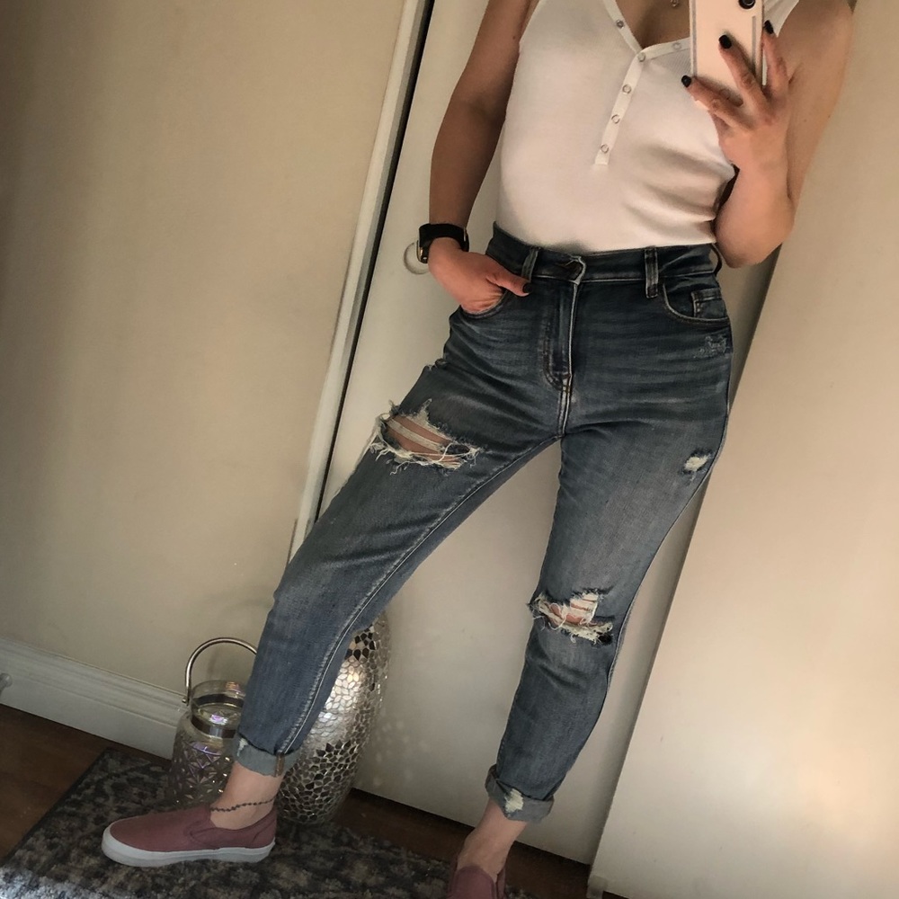 ✖️LAST 2 NWT ROCKY HIGH RISE BOYFRIEND JEAN - Picture 8 of 8